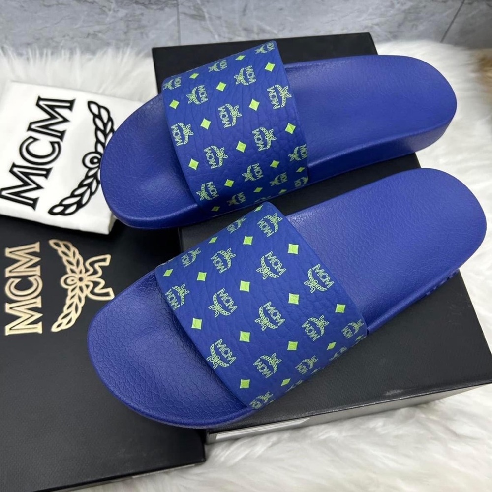 A 252 - π― % authentic MCM sandals shoe - Picture 2 of 5